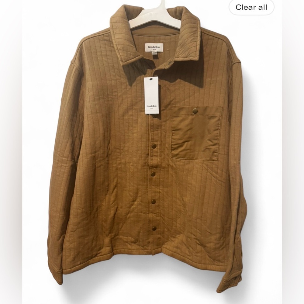 Size XXL Goodfellow & Co Men's Brown Jacket